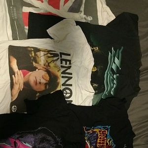 Band t-shirts